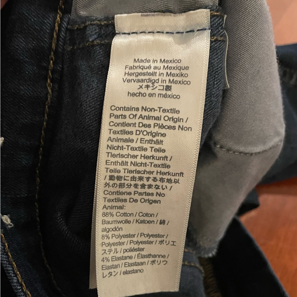 Madewell Tall 10" High-Rise Skinny Jeans in Hayes Wash Size 25 - Picture 10 of 13
